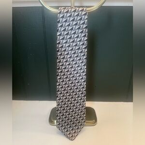 Raphael 100% Silk Navy and Gray Tie